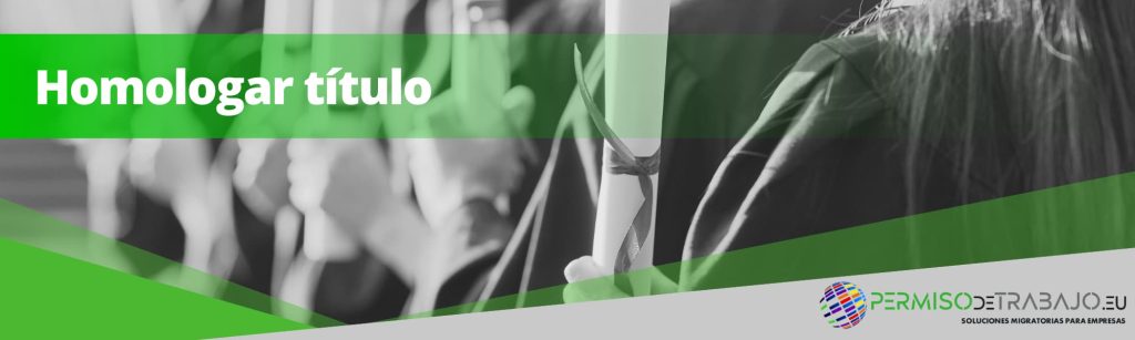 Homologación título universitario