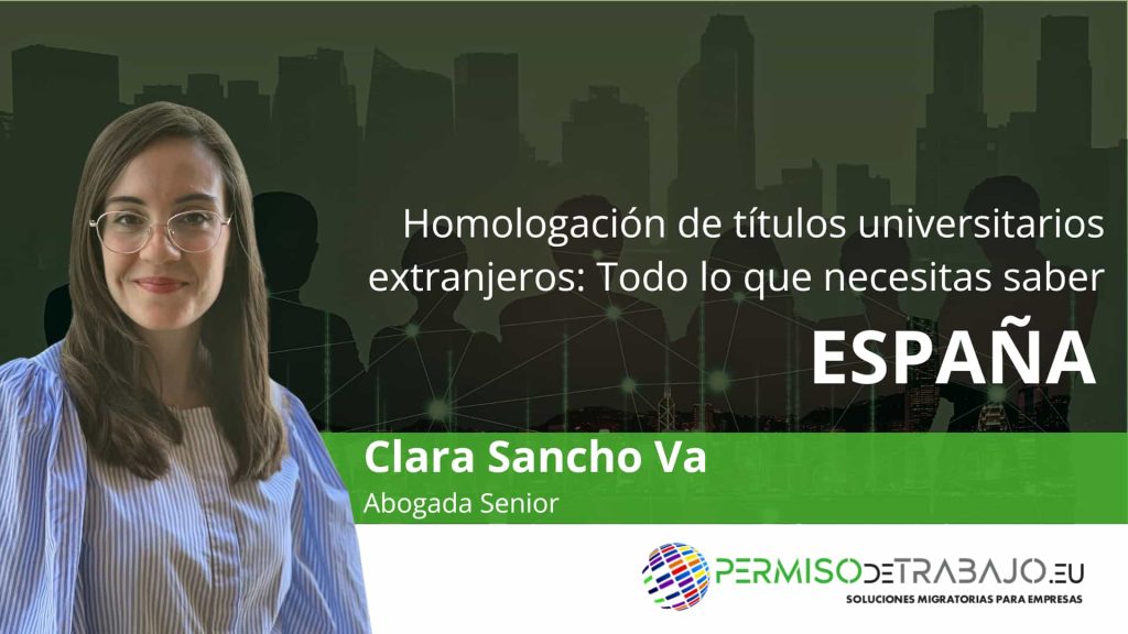 Homologar título universitario
