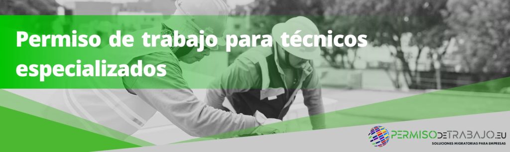 autorización de trabajo para técnicos especializados