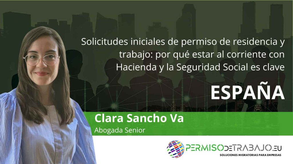 solicitudes iniciales de residencia y trabajo