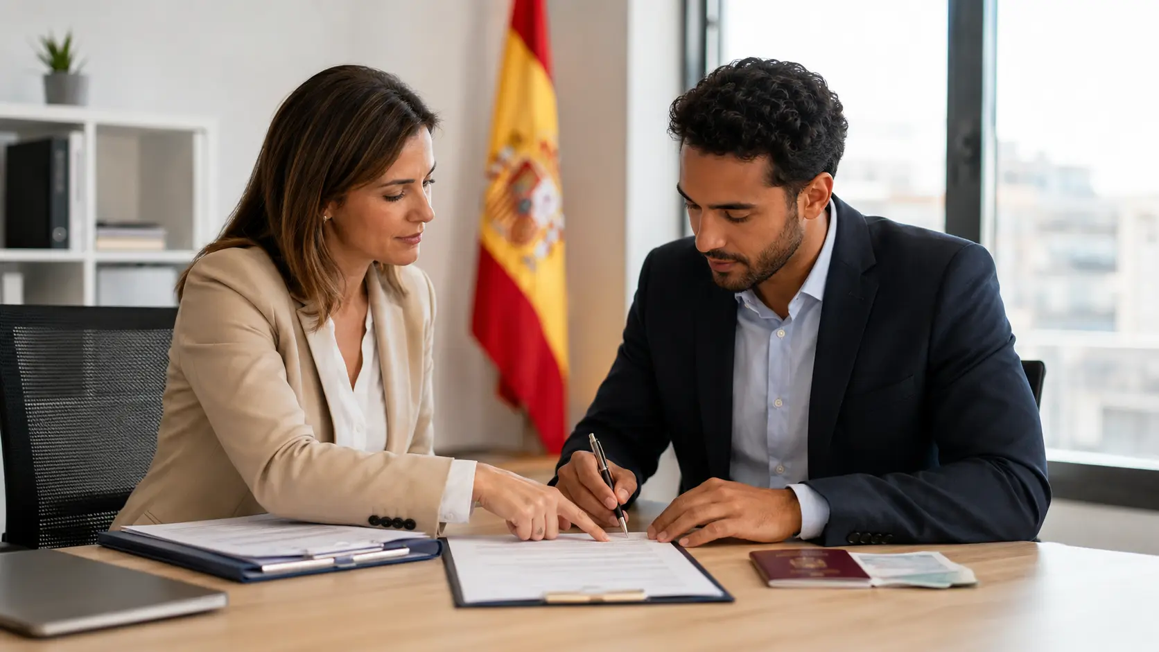 modelo de precontrato de trabajo para extranjeros